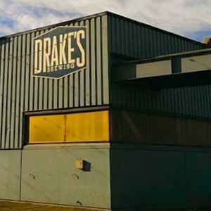 Exterior view of Drake's Brewery in San Leandro