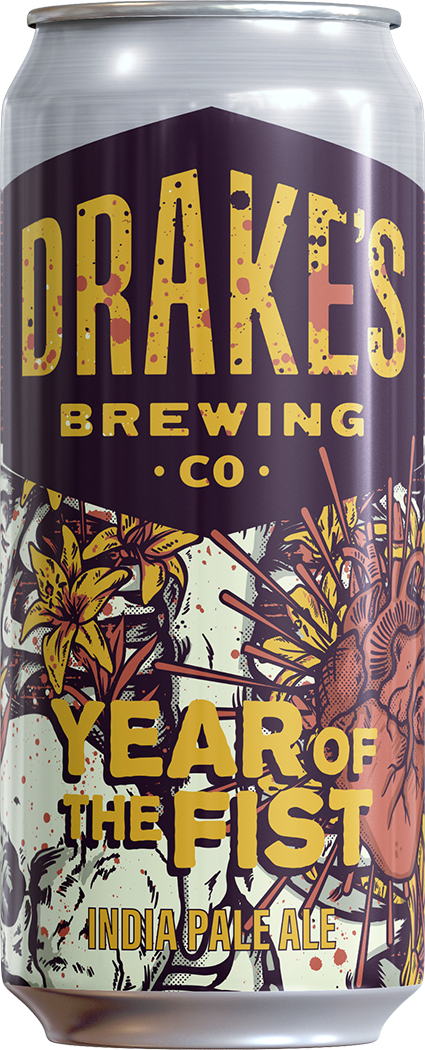 Drake's Brewing Co. Year of the Fist India Pale Ale can