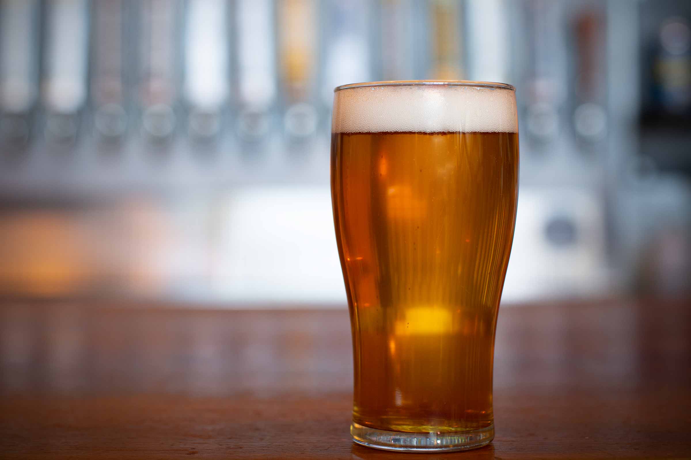 Cream Ales Industrial Lager for Bump City Drake's Brewing Co.