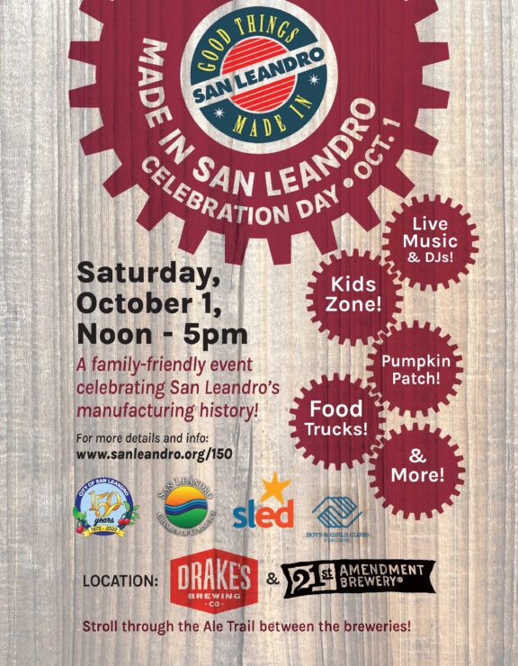 Made in San Leandro Day Flyer