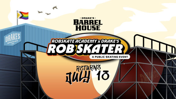 Rob Skater: A Public Skating Event at Drake's Barrel House