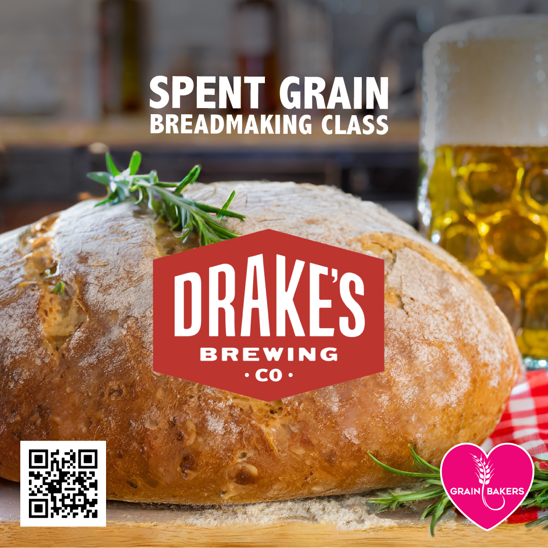 Spent Grain Breadmaking Class with Grain Bakers at Drake's Barrel House