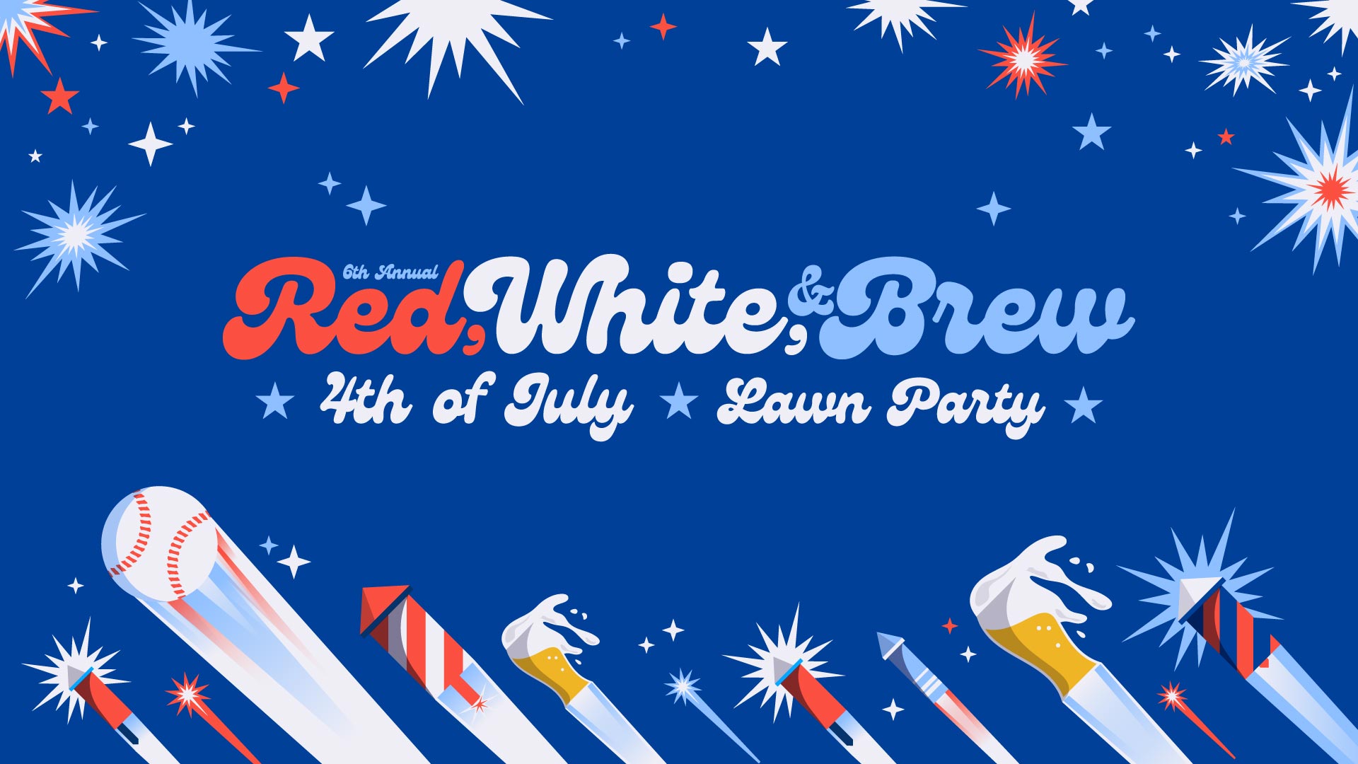Red, White, & Brew 4th of July Lawn Party
