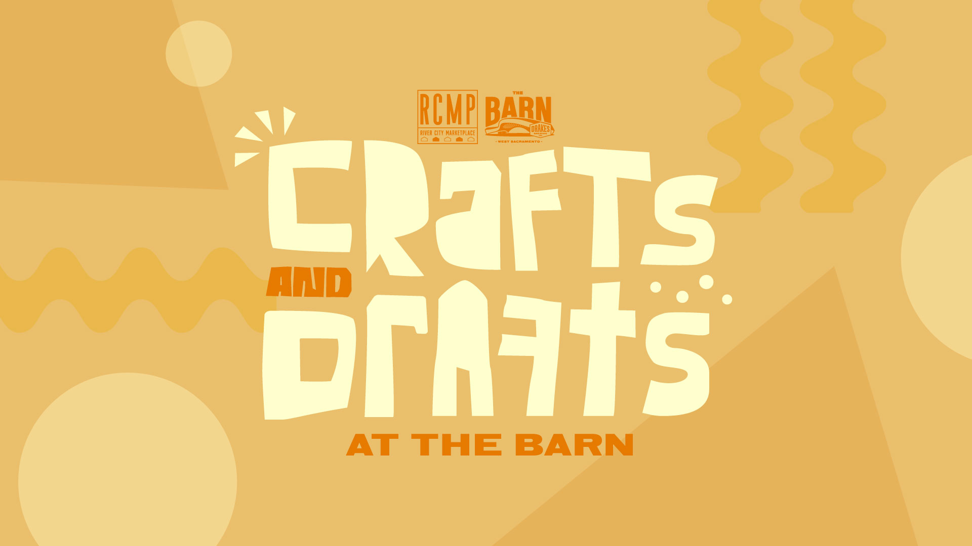 RCMP Barn Crafts and Drafts event graphic