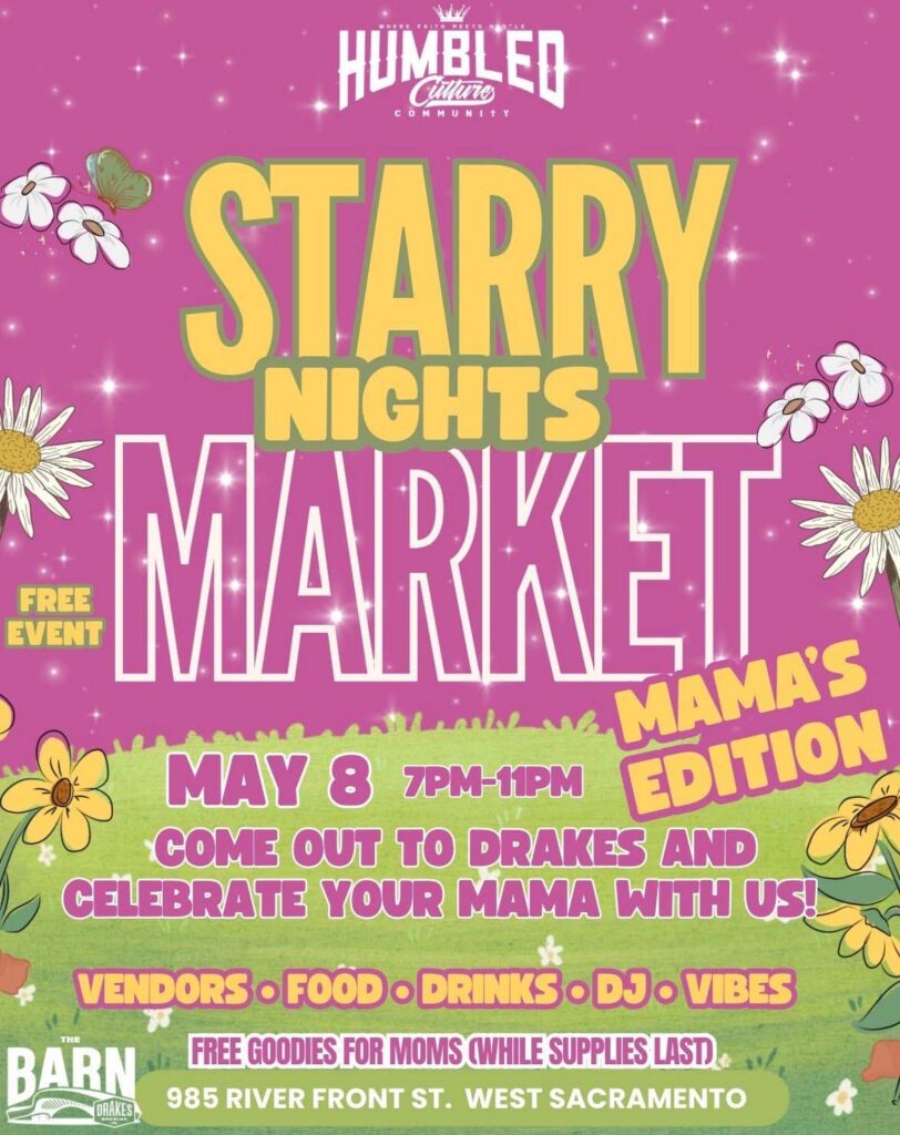 Starry Night Market on Friday, May 8th at Drake's: The Barn