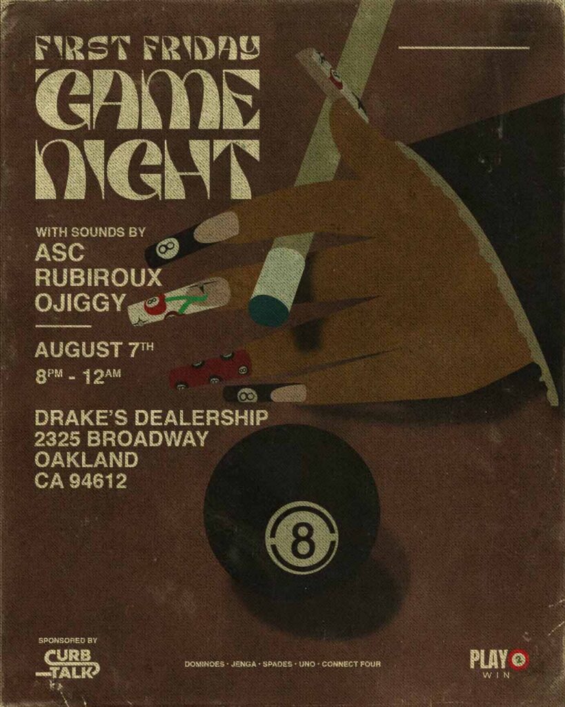 Play 2 Win First Friday Game Night Friday, August 7th at Drake's Dealership