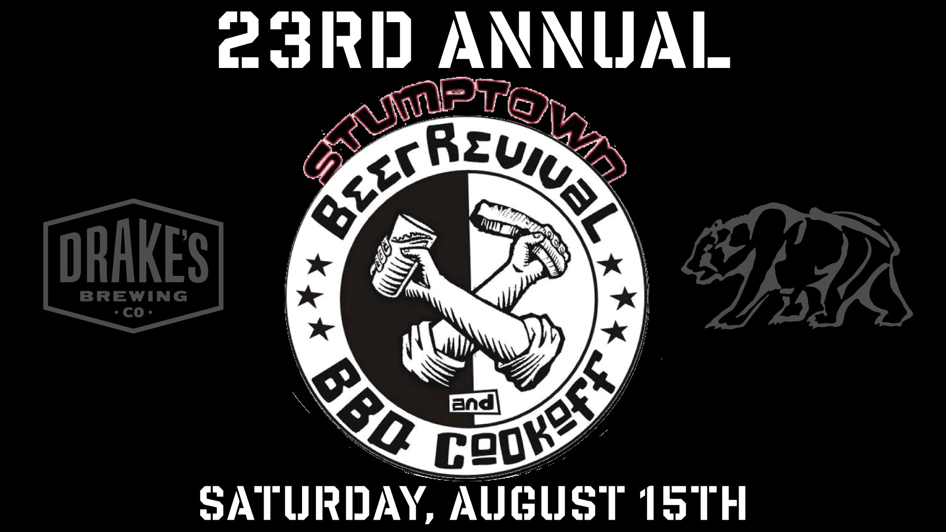 Stumptown Beer Revival and BBQ Cookoff Saturday, August 15th