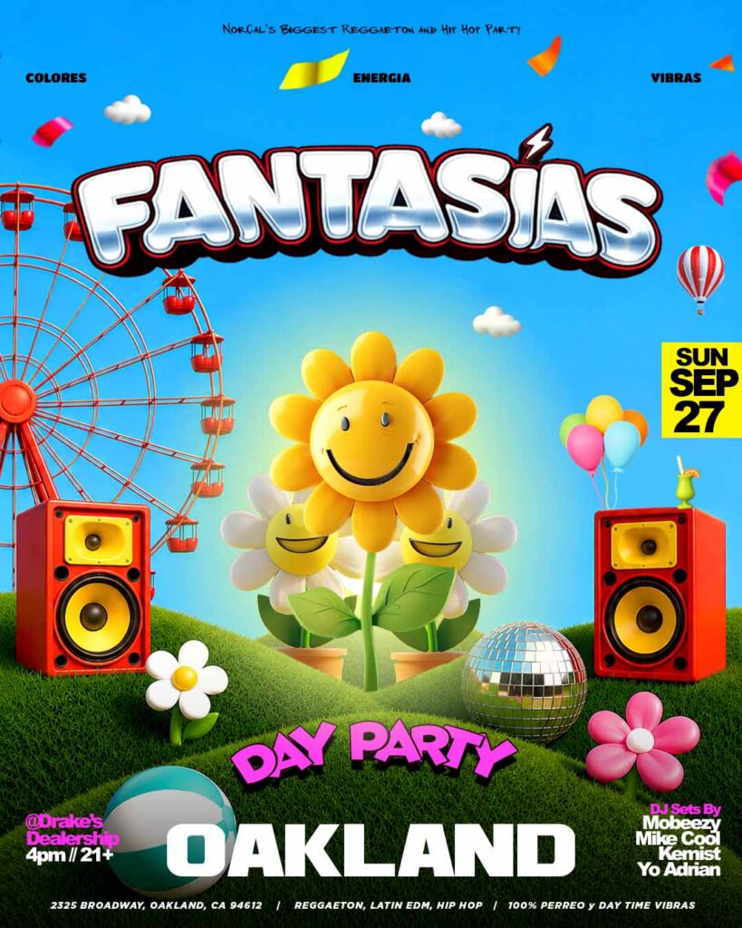 Fantasías Day Party Sunday, September 27th at Drake's Dealership