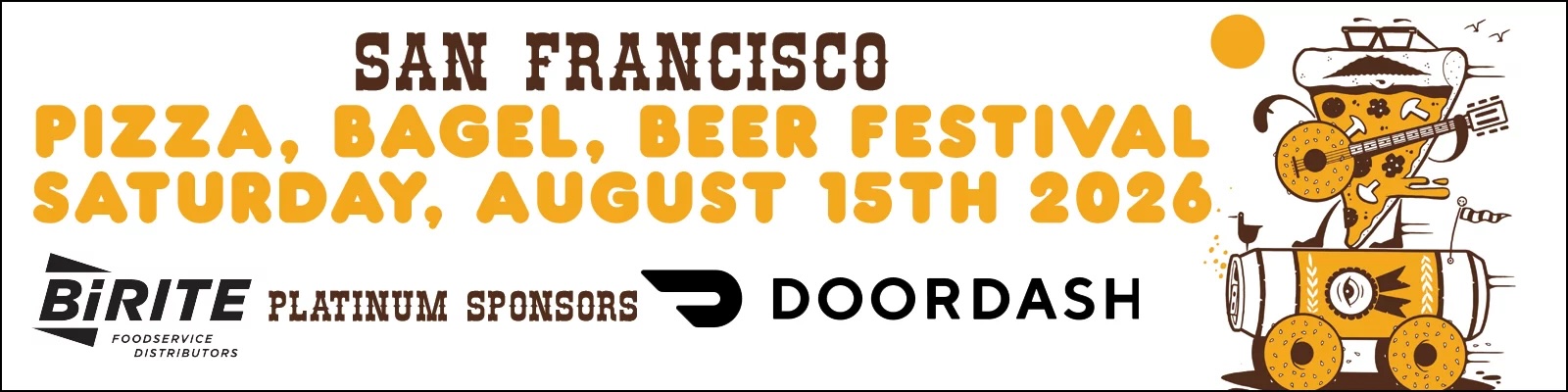 San Francisco Pizza, Bagel & Beer Festival on Saturday, August 15th at the San Francisco Italian Athletic Club