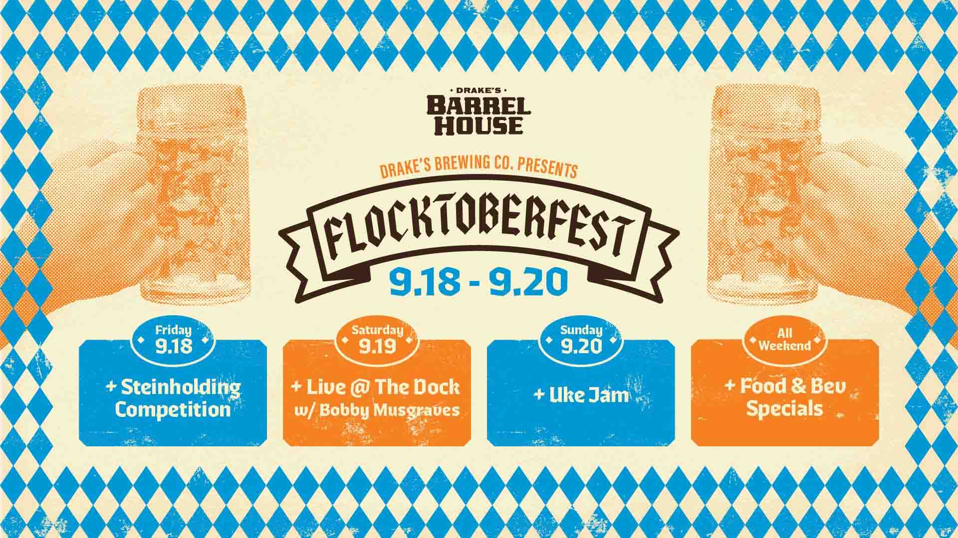 Flocktoberfest 2026 at Drake's Barrel House